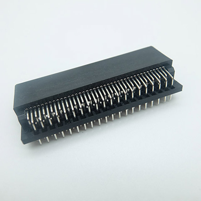80p edge connector card edge connector BBC micro bit 1.27mm pitch 80pin right angel through hole