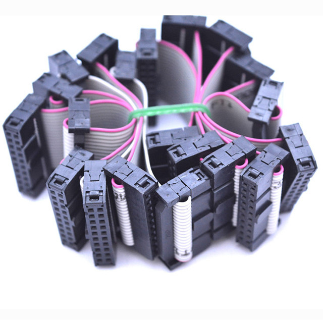 data cable custom length 20pin female to female 2.0mm IDC cable