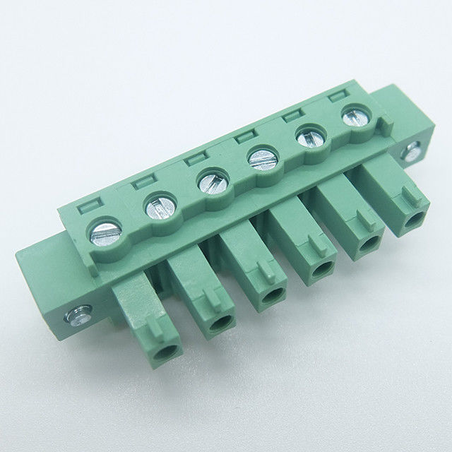 terminal block connector 3.81mm/5.00mm/5.08mm pitch female type with flange