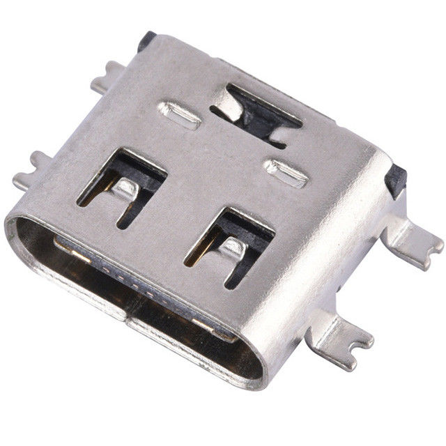 type c female USB 3.1 connector 16 position right angel surface mount type for pcb smt smd connector