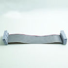 FC-34P flat ribbon cable 1.27mm pitch 34 positoin grey colour connector with SR female to female type