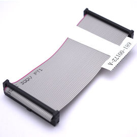 OEM computer flat ribbon cable 0.500' /2.54pitch 2*20pin with 265128 AWG 1.27mm pitch flat ribbon cable with red mark