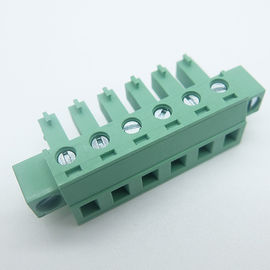 terminal block connector 3.81mm/5.00mm/5.08mm pitch female type with flange