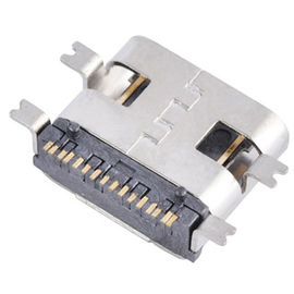 type c female USB 3.1 connector 16 position right angel surface mount type for pcb smt smd connector