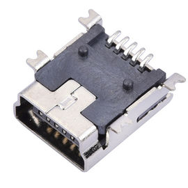 MINI USB B type 5 pin female type right angel surface mount smd type