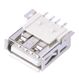 US-A type receptacle conneco4 position female type right angel surface mount for pcb