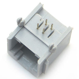 rj11 6p4c connector jack modular right angel through hole unshielded