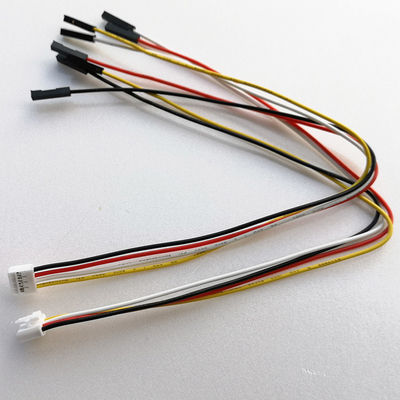 female-female HY 2.0 4P to female jumper dupont 2.54 4x1p cables DIY cables wire harness