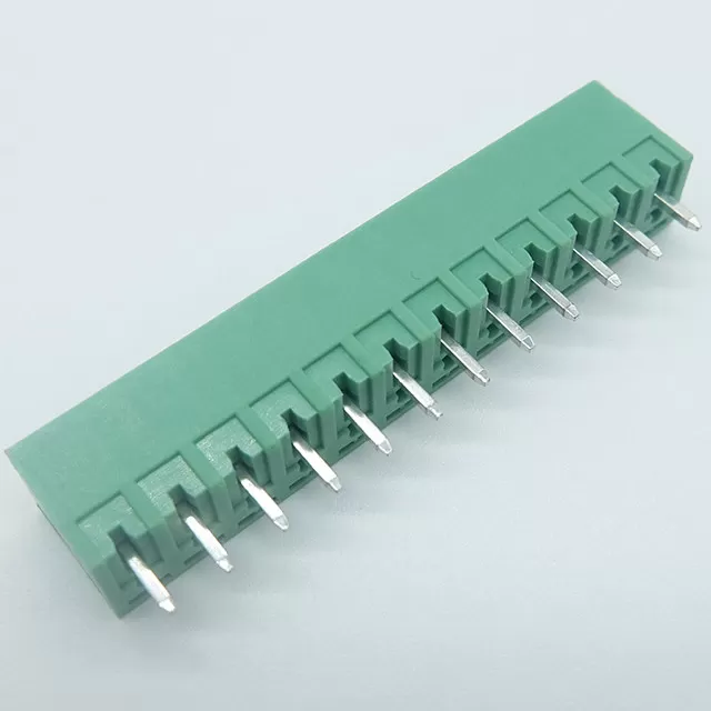 terminal block connector 3.81mm/5.00mm/5.08mm pitch male type vertical through hole