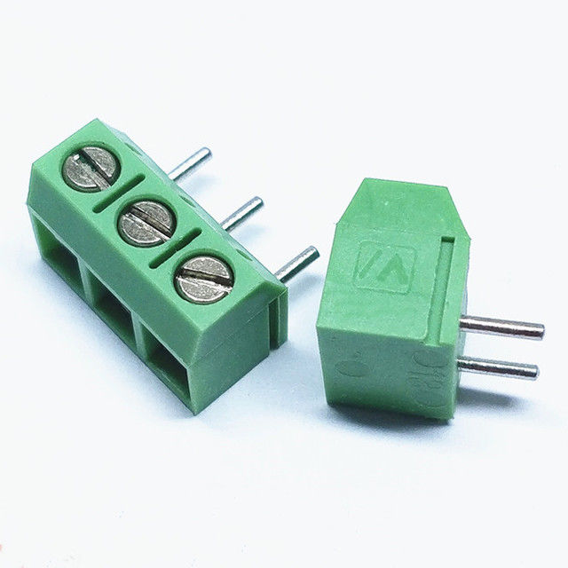 PCB screw wire to board terminal blocks 5.00/5.08mm ptch vertical through hole dip type